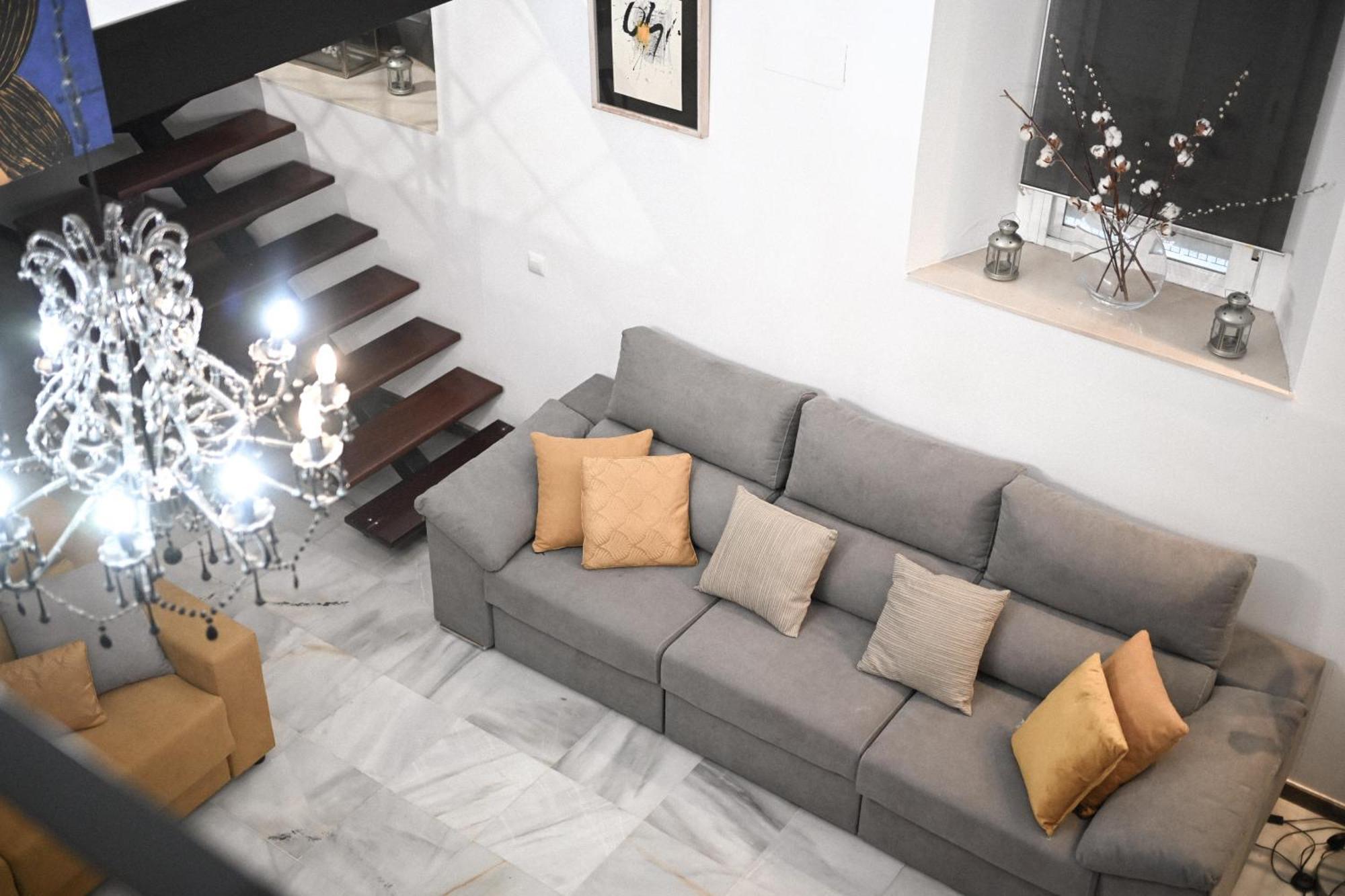 Ferienwohnung Duplex Proximo A Plaza De La Alameda Sevilla Exterior foto