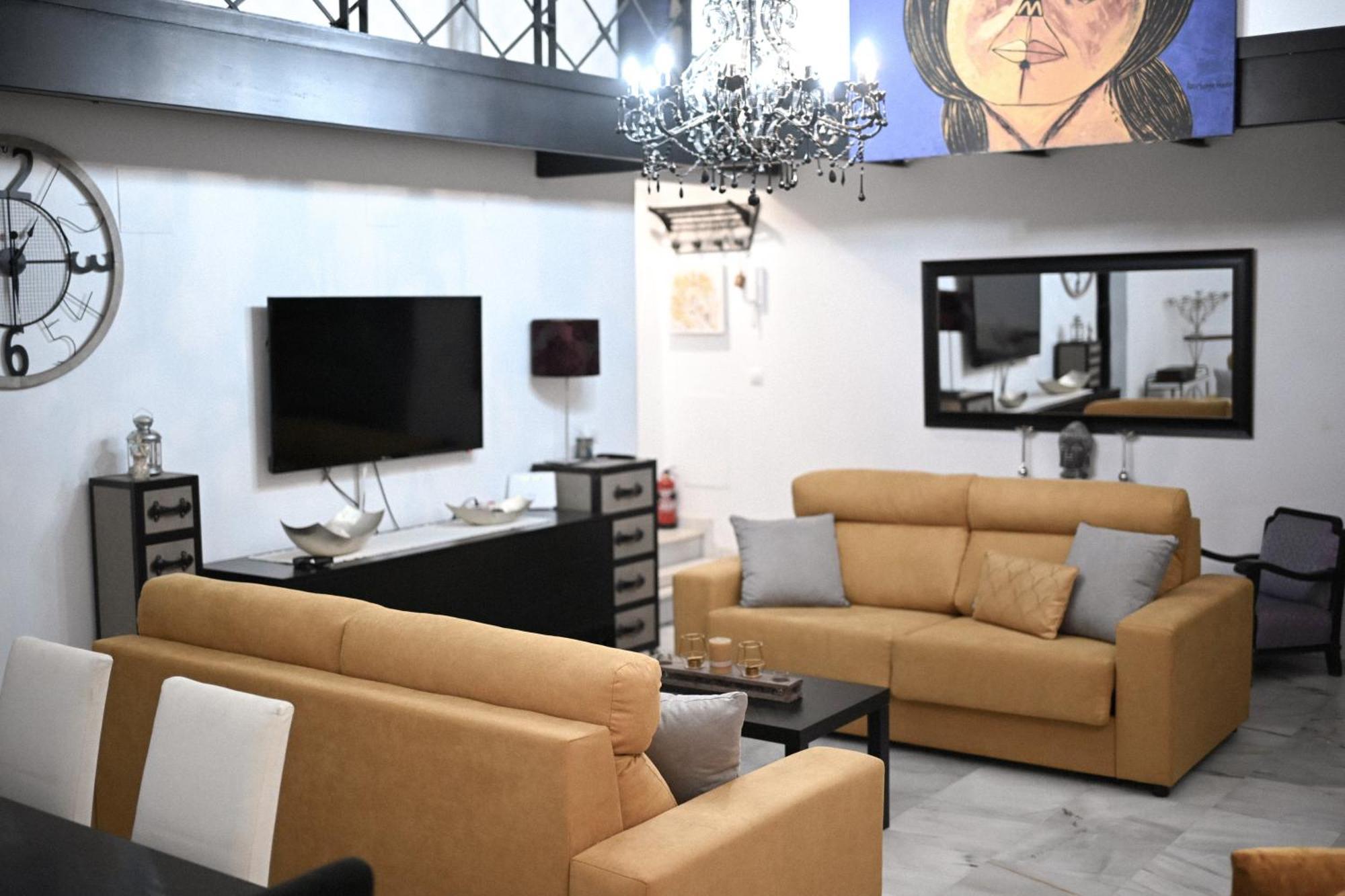 Ferienwohnung Duplex Proximo A Plaza De La Alameda Sevilla Exterior foto